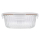 Altom Fresh Relief pojemnik z pok. okrągły 0,95l 18x18x7,5cm taupe - 1580555 - zdjęcie 2